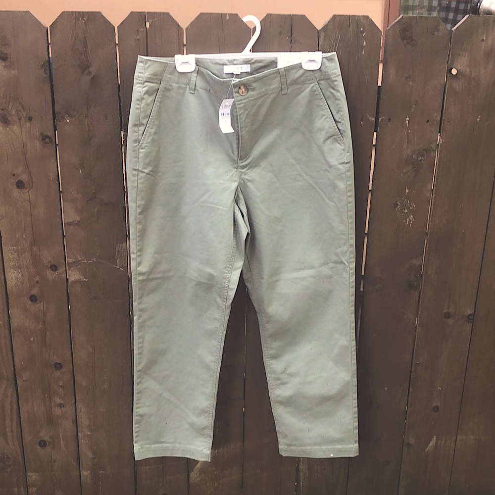 The Loft’s Curvy Monroe Slim Chino Pants, New w/Tag